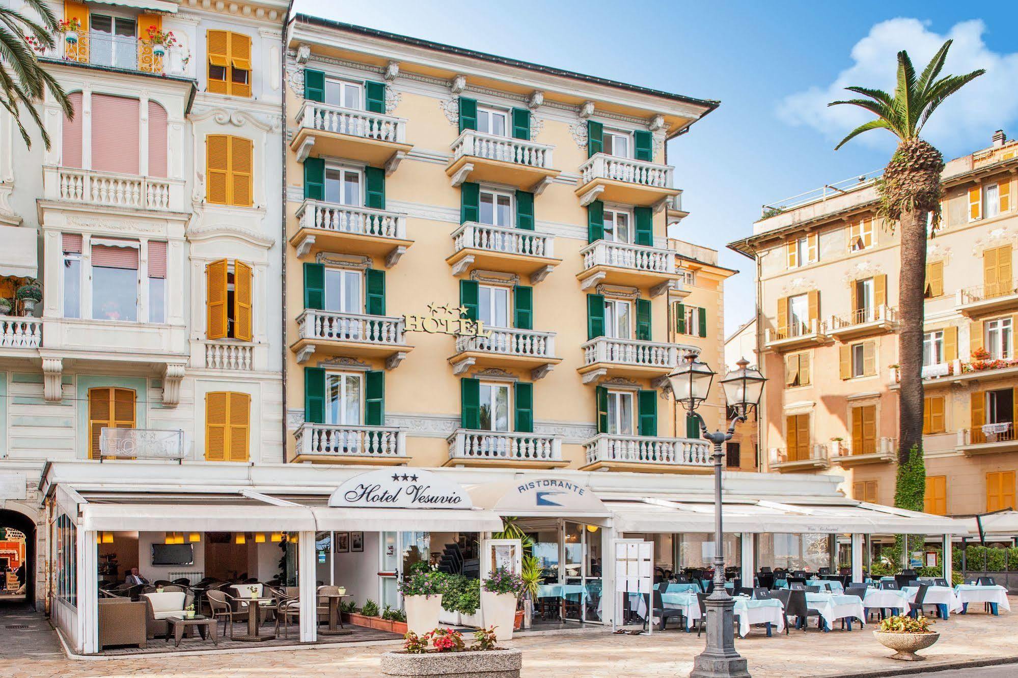 Hotel Vesuvio Rapallo Exterior foto